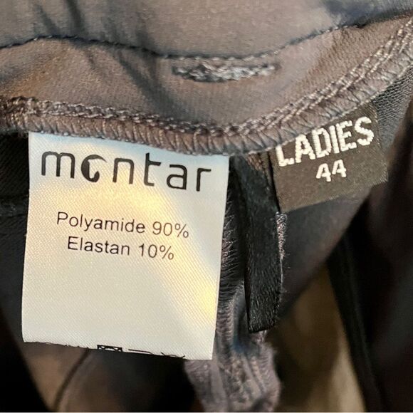 Montar Evelyn Zip In High Waist Equestrian Full Grip Riding Breeches Grey 12 - Picture 9 of 9